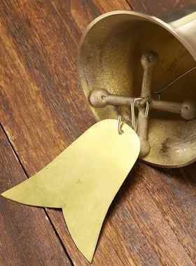 厂家铜风铃挂饰寺庙大小铜钟上课提醒风铃挂件铜器工艺品