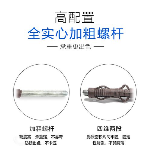 板墙壁销层板托钉一字隔板隐形钉暗藏板搁板托架螺栓层托支架暗装 - 图1