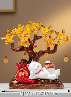 新款创友意中式福禄双全福字摆件客厅玄礼关酒柜装饰品送朋新房乔