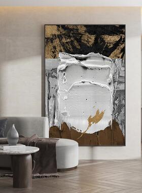 新款直销现代简约入户玄关装饰画竖版抽象壁画走廊过道客厅挂画创