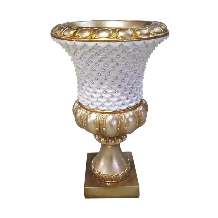 玻璃钢落地大花瓶前台欧式罗马柱花插花盆树脂花器装饰品摆件,淘宝优惠券,粉丝福利购,淘宝优惠卷