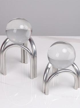 现轻金属奢拱门摆件客厅电视柜酒柜办室桌SEB面公代高档装饰品