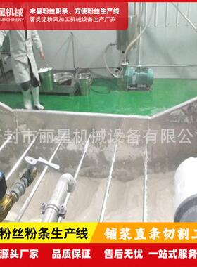 丽星厂家供应自动化粉丝生产线，红薯粉条机，薯类淀粉加工设备