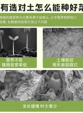 种菜专用土阳台家用营养土蔬菜有机肥料种植泥土壤盆栽养花土