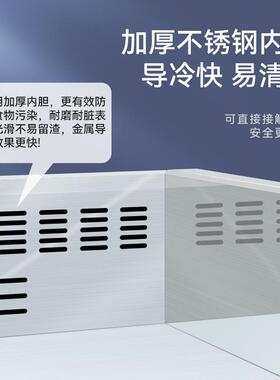 穗凌冰柜鲜肉柜商用无霜风冷超市熟食柜冷藏展示柜穗凌工厂冷柜