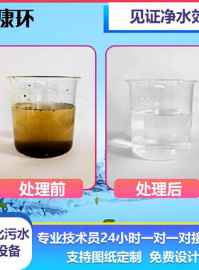一体化污水处理设备地埋式医院食品气浮机农村生活污水废水处理