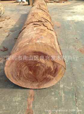 深圳地区红铁木原木木板木方定尺加工