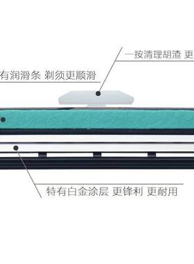 双层手动剃须刀片通用老式刮胡刀2层剃须刀片男士刮胡子刀片