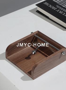 复古法式高级抽纸架饰品客厅餐厅吧台桌面茶几酒店别墅纸巾盒摆件