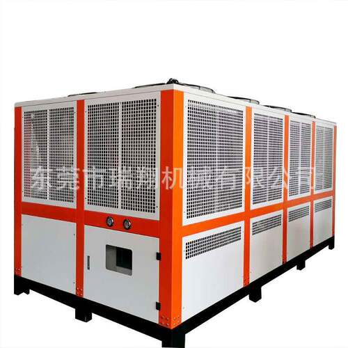 螺杆式风冷冷水机组工业水冷100HP风冷式螺杆冰水机大型制冷设备 - 图3
