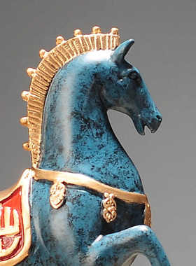 马摆件客厅玄关工艺品房间公司乔迁新店开业礼品办公室桌装饰摆设