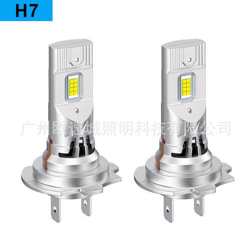 新品汽车led大灯A1风扇大灯H1 H3 H7 H4 H11 9005 迷你汽车大灯 - 图3