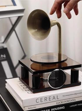 简约现代办公室艺术人物摆柜样板间励志人摆客房厅玄关书雕琢励件