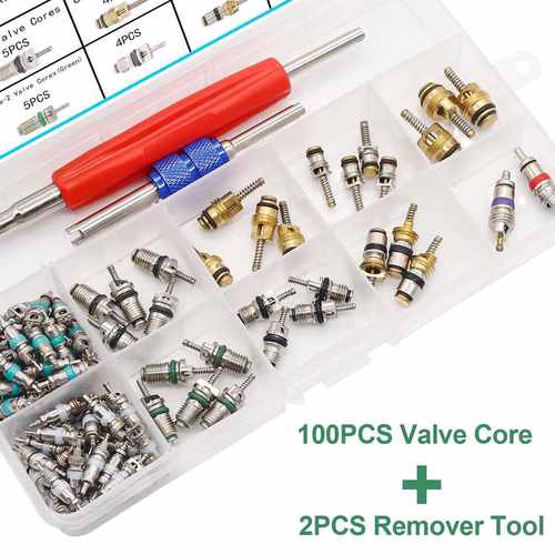 c 制冷拆卸芯 r134a/310pcs40pcs空调带r12a工具气门汽车配件套件 - 图2