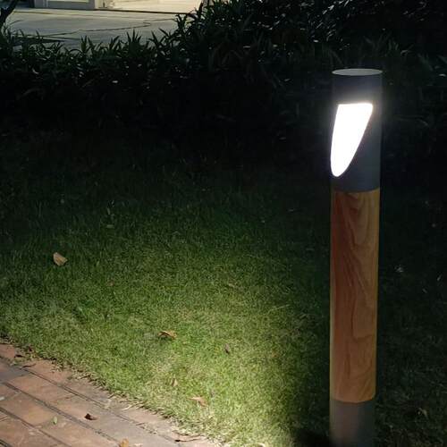 大恒户外防水草坪灯现代花园庭院灯创意铝材单头户外庭院景 - 图1