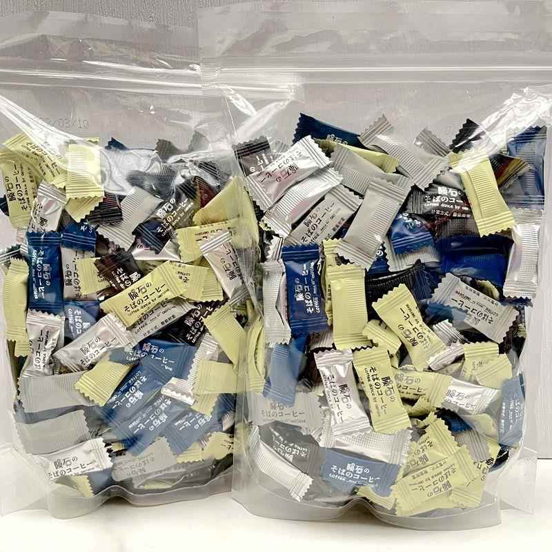 优之唯品陨石旁的咖啡即食咖啡糖可嚼防犯困硬糖果多口味袋装252g
