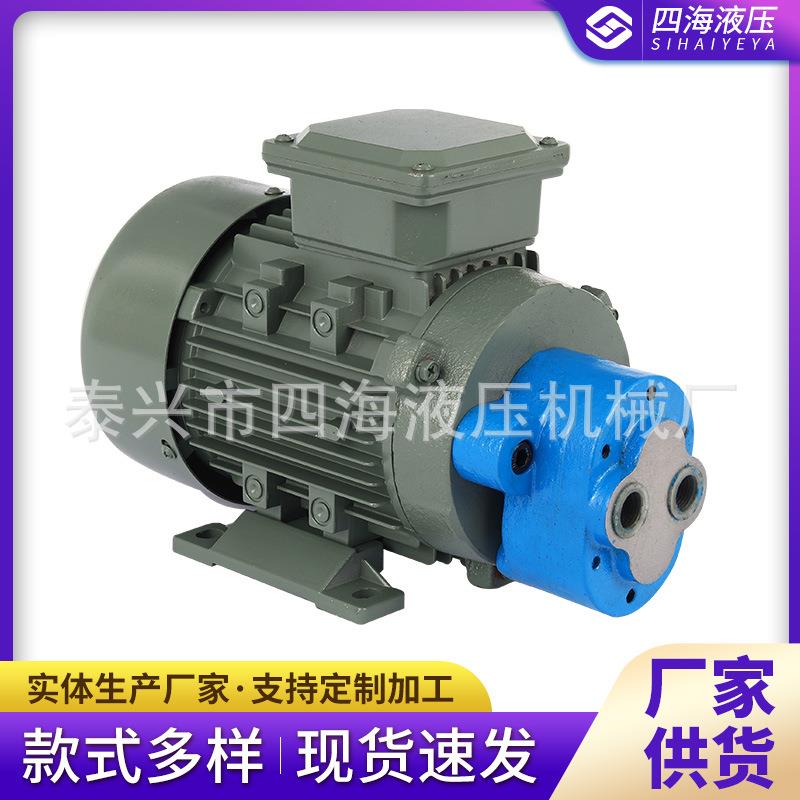 CB-B2.5JZB4JZ直插式齿轮油泵电机组CB-B10JZB6JZ齿轮泵电机组 - 图0