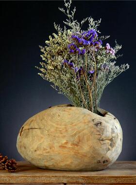 厂家销售手工侘寂风插花艺花盆花桶花器家庭园艺室内绿植盆景容器
