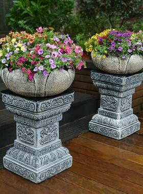 民宿小院子景观户外大门口摆件别墅庭院花园布置创意农庄农家装饰