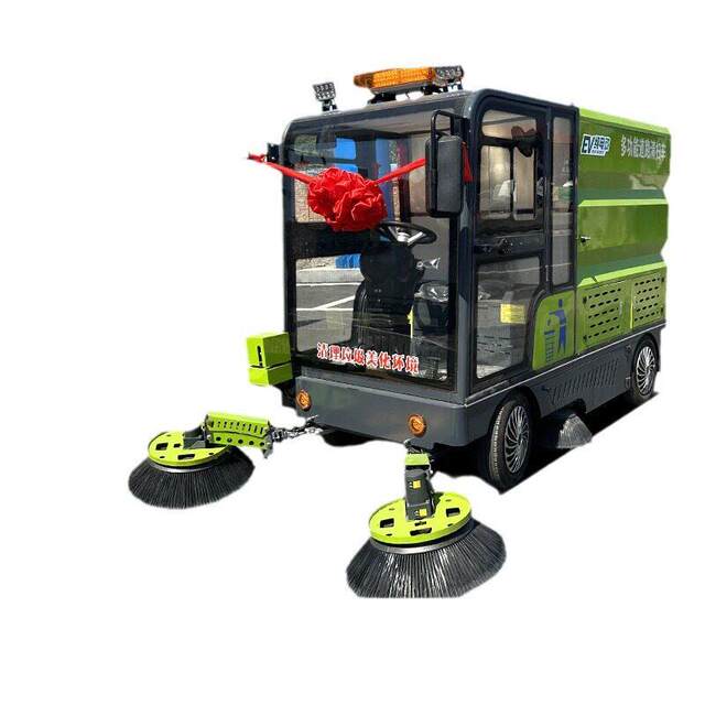 Model 2500 multifunctional street sweeper pressure cleaning vacuum sweeper park scenic area ເຄື່ອງ sweeper ໄຟຟ້າ