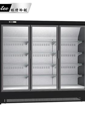 LINTEE林特冷藏冷冻超市商用饮料啤酒玻璃门大容量冷柜分体机