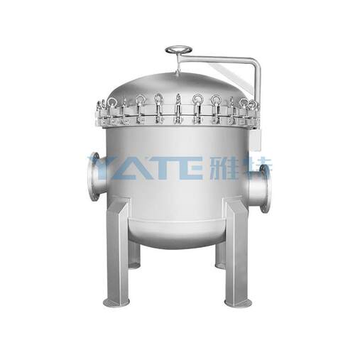 304不锈钢多袋式过滤器纸浆造纸喷嘴用水过滤设备化工袋式过滤机 - 图3