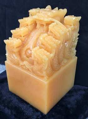 玉玺玉印 九龙黄玉办公黄龙玉石米批发印章摆件  玉龙头