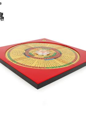 金锁玉关罗盘过路阴阳综合罗经盘测量工具