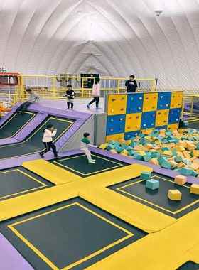 室内外儿童乐园弹跳床大小型成人蹦床公园超级网红蹦蹦床游乐