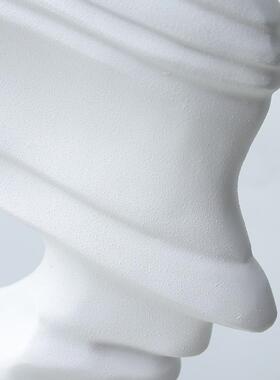 象现代抽人物头合像店雕塑美术FBN石膏雕像家居电视柜酒装饰组摆