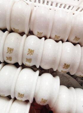 正品天白玉聚宝盆饰品家居艺入口新然中国玉锭风饰品工创意