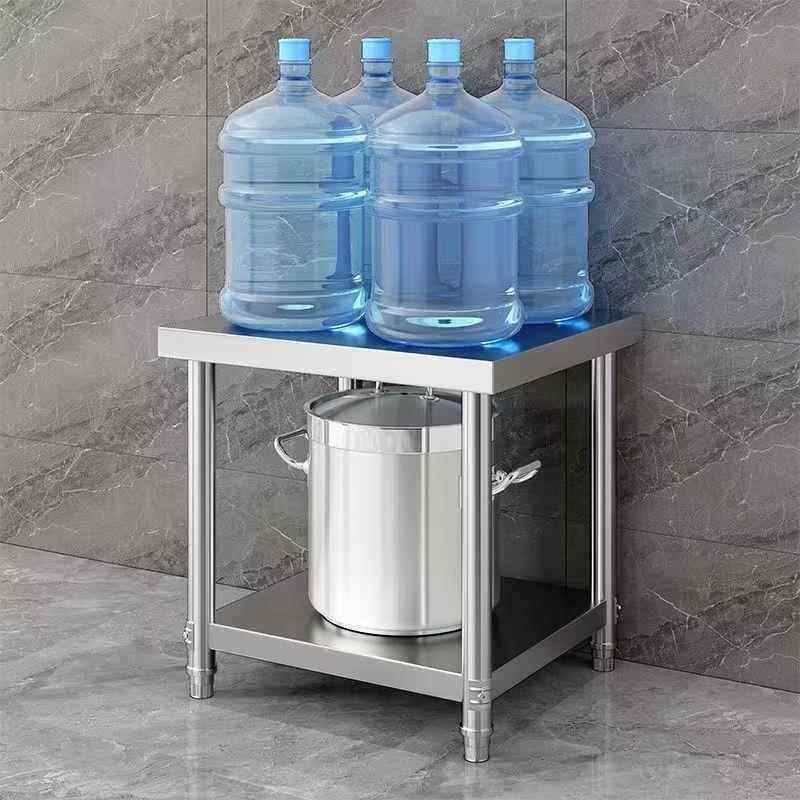 特厚不锈钢工作台厨房置物架储物烤箱微波炉洗碗机瓦斯灶收纳锅架,淘宝优惠券,粉丝福利购,淘宝优惠卷