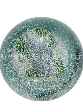 雪花球家城市建筑纪念品XH62261 树脂水晶球件礼品居个性摆纪念花