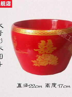 红斗圆米斗米升子结婚订婚斗开业结婚订婚乔迁米斗木斗子孙桶