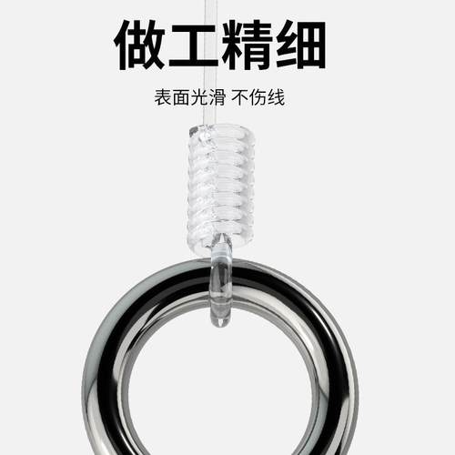 2024新款钓鱼大物8字环连接器超强拉力合金八字环连接环垂钓渔具 - 图1