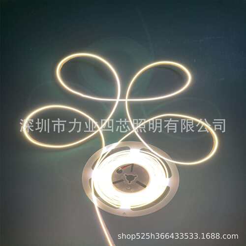 新COB侧发光灯带单色 480灯8mm宽低压24vLED COB侧发光超薄灯条 - 图2