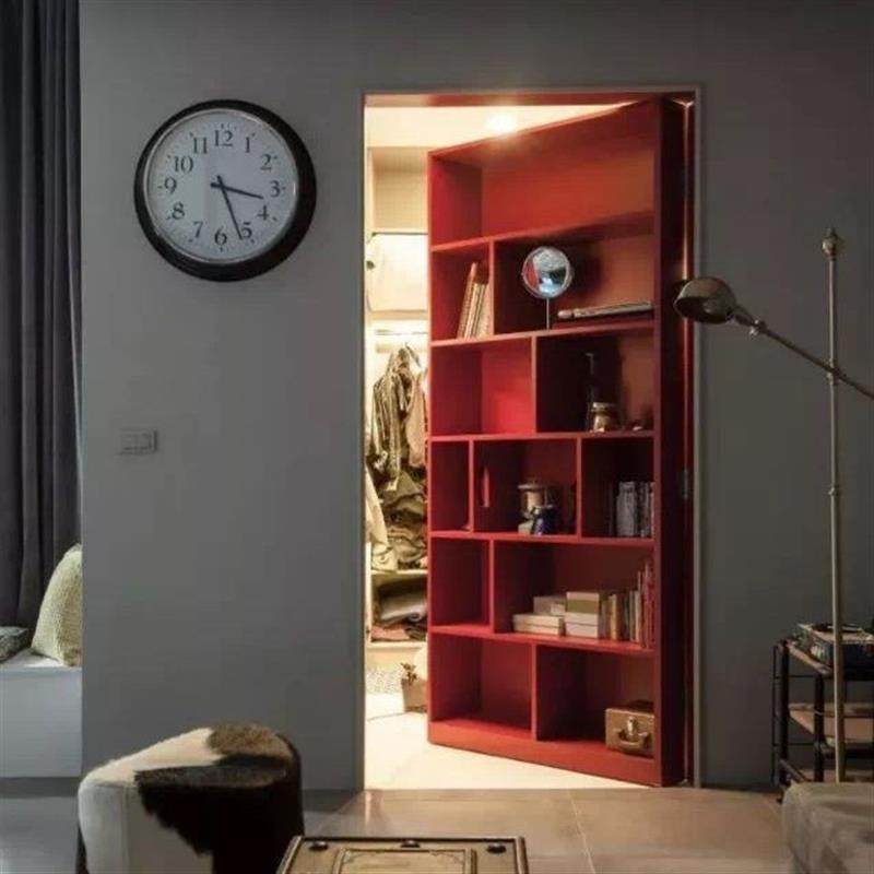 书柜隐藏门办公室隐形门鞋柜门旋转机械门衣帽间密室门储藏室隐藏,淘宝优惠券,粉丝福利购,淘宝优惠卷