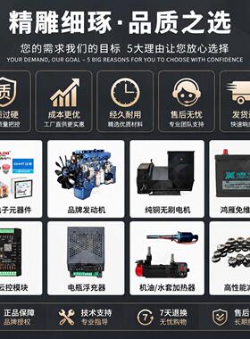 上柴股份800/1000/1500KW柴油发电机组 定制配置 三相380V发电机