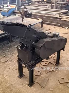 现货锤式破碎机200*300可移动小型制砂机碎石机混凝土建筑工地用