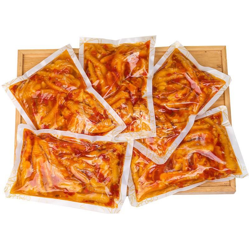 脱骨侠无骨鸡爪5斤凤爪零食烧烤专用去骨鸡爪整箱摆摊专用