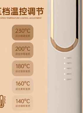 夹板直发卷发两用直板夹负离子不伤发小型宿舍卷发棒浏海持久定型