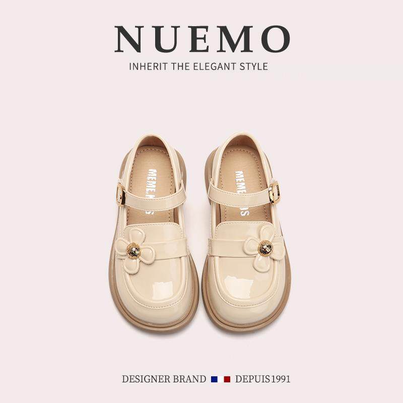 高档N牌UEMO法国风鞋潮童~女童舞台演出皮鞋豆豆鞋季儿童乐福鞋春,淘宝优惠券,粉丝福利购,淘宝优惠卷