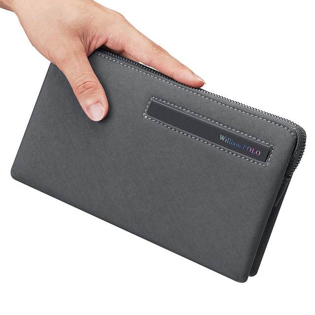 Emperor Paul handbag men casual men's large capacity clutch men's passport storage bag nylon handbag trend