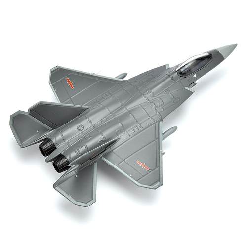 正品AF1 1/1歼44中国31品鹘鹰隐形战斗机沈飞FC-31军事合金成飞机 - 图2