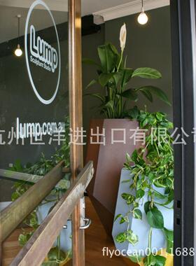 厂家直销耐侯钢花盆 考登钢花钵 组合花箱 铁锈花盆
