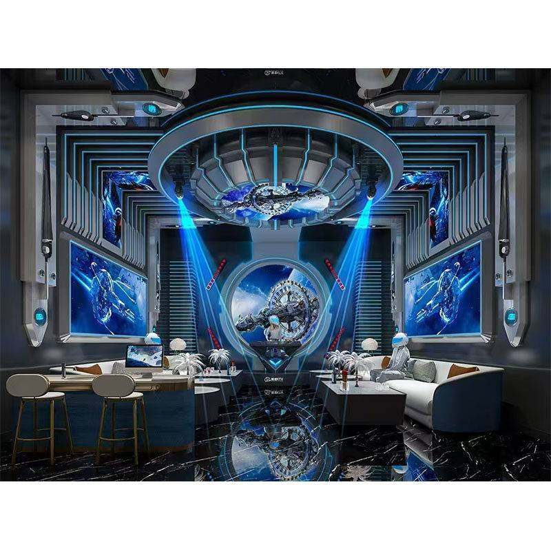 KTV金属模块酒吧不锈钢镜面造型party K派对电竞桌球网咖包房装饰,淘宝优惠券,粉丝福利购,淘宝优惠卷