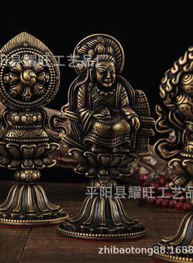 轮王七珍典政宝祥古吉摆QZB36件精七雕法宝堂 供具古青色