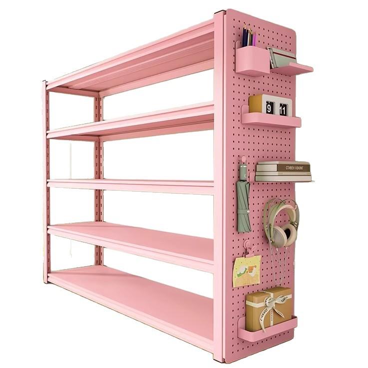 Household storage racks, shelves, hole board storage racks, bookshelf, living room balcony, display racks, basement debris racks
