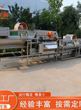大型涡流清洗机生厂家蔬0122 净菜产加工设备 半菜成品加工设备厂