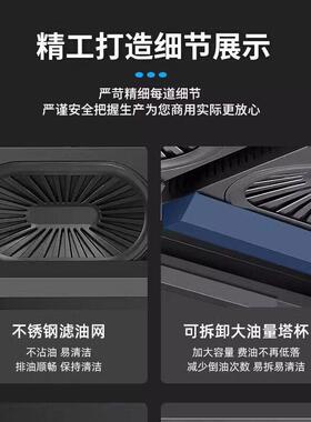 商用大功率抽油烟机农村土灶柴火灶锅台大尺寸排烟罩跨境发